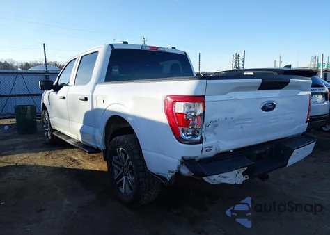 2022 Ford F-150 Xl из США, поврежденный, VIN 1FTFW1E53NKE83806